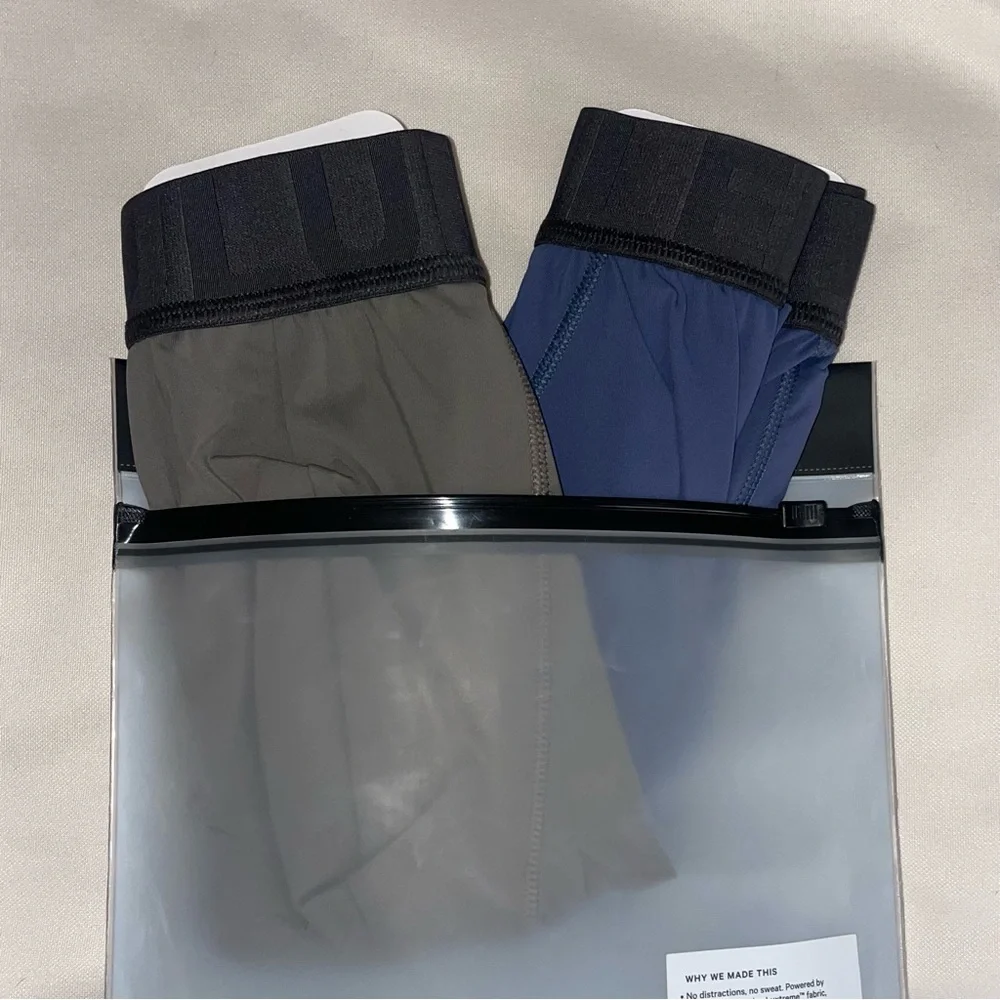 Lululemon Men’s Small Luxtreme Boxer 5”, 2-Pack, MSRP $68 - Picture 4 of 4